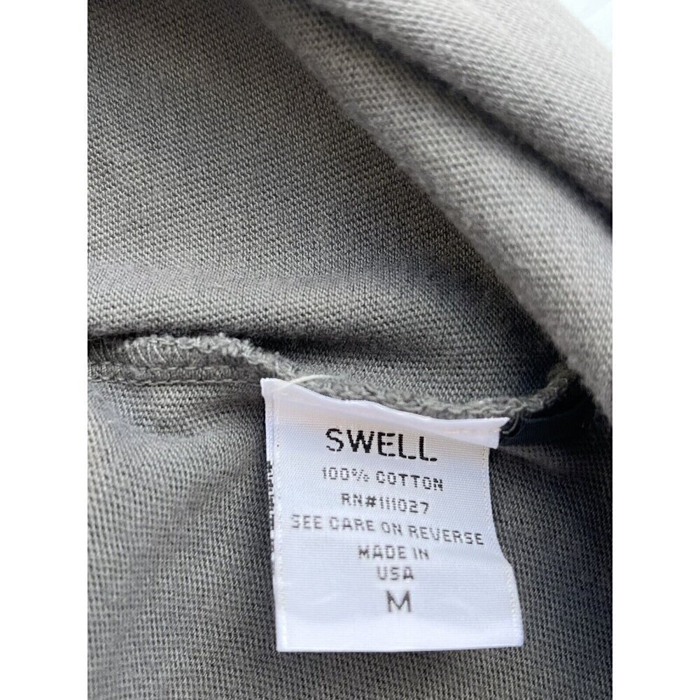 Swell LA Women's Dolls Sleeveless Casual Beach Raglan Top Charcoal Size S M L - Picture 7 of 9